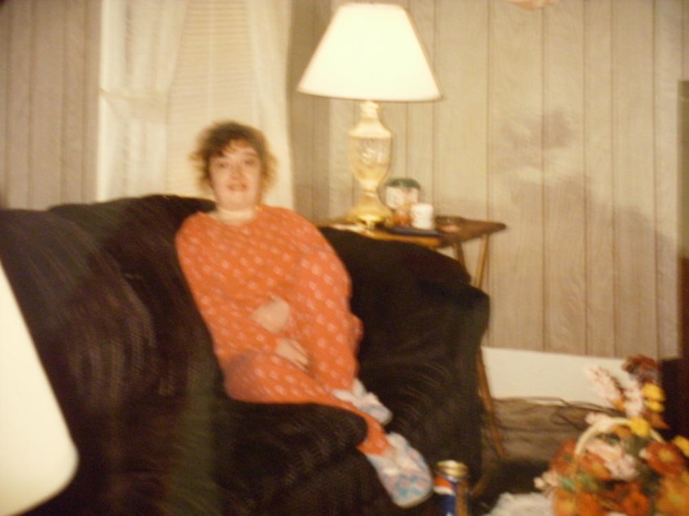 Penny in her apartment in Girard,Ohio